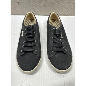 Taos Starsky Shoes‎ Graphite Lace Up Canvas Walking Sneakers Womens Size 11W